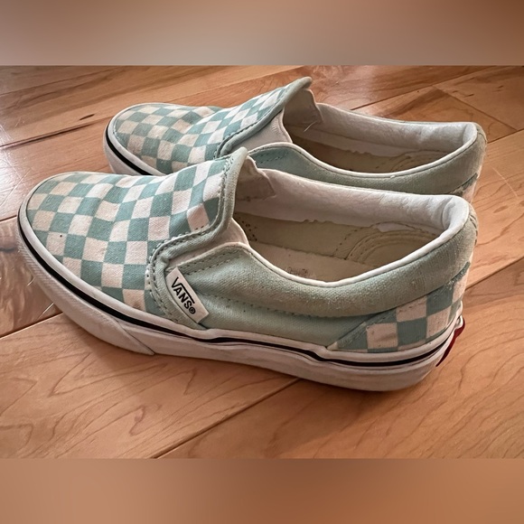 Vans checkerboard classic slip ons kids 12 - Picture 5 of 7